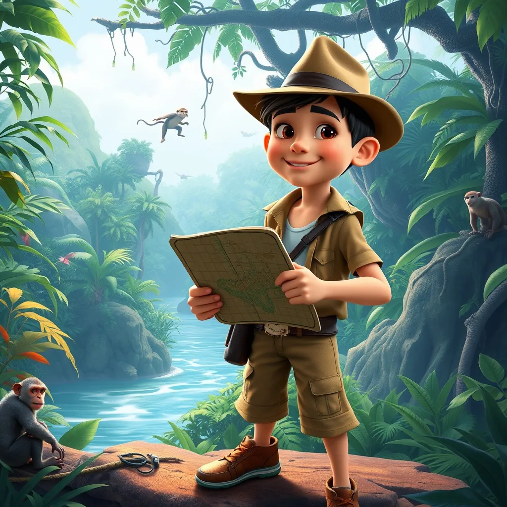 Students learning animation