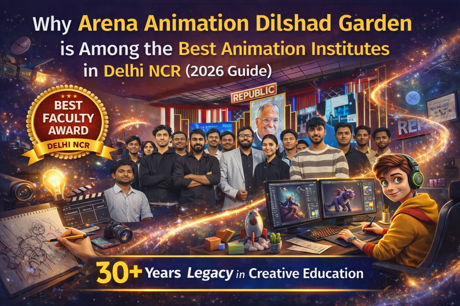 best-animation-institute-delhi-ncr-arena-dilshad-garden